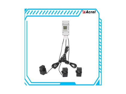 Rail Din compteur d'énergie triphasé