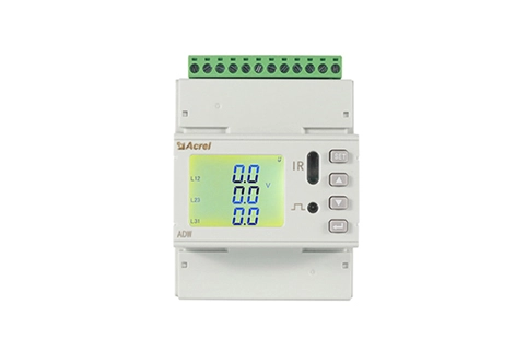 DTSD1352-4S multi-circuits 1-Phase et 3-Phase Power Meter