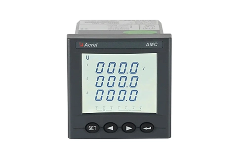 AMC72L-AV3 trois Phase Volmètre Analyseur