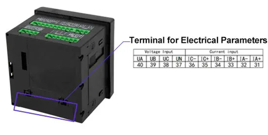 Optional Electric Parameters Measuring Function