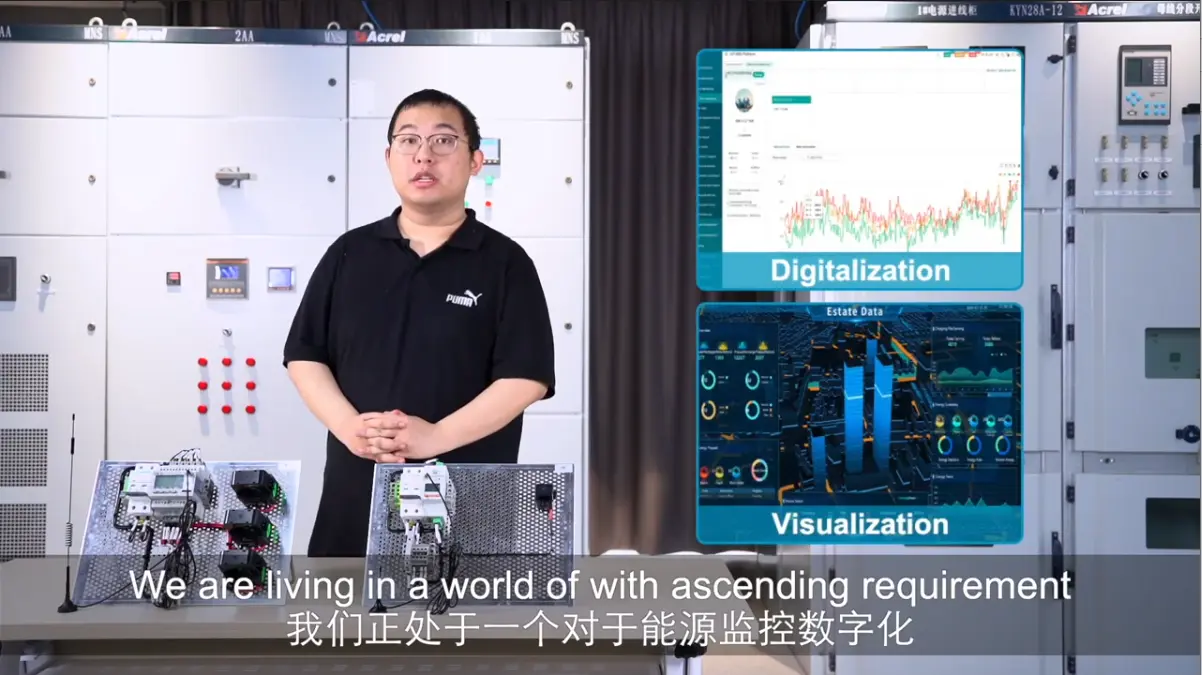 ADW300 & ADW310 Compteur d'énergie intelligent sans fil [4G, WiFi, LoRa] Introduction Vidéo Acrel électrique