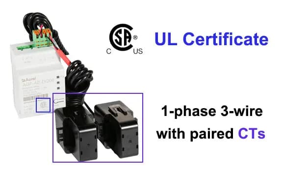 Acrel Agf Photovoltaic Meter Ul Certificate