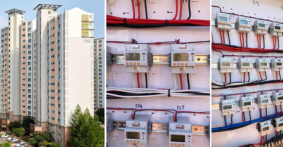 Acrel South Africa Apartment Prepaid & Postpaid Energy Meter Project