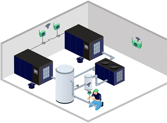Projet de surveillance de la consommation d'énergie du compresseur en Espagne